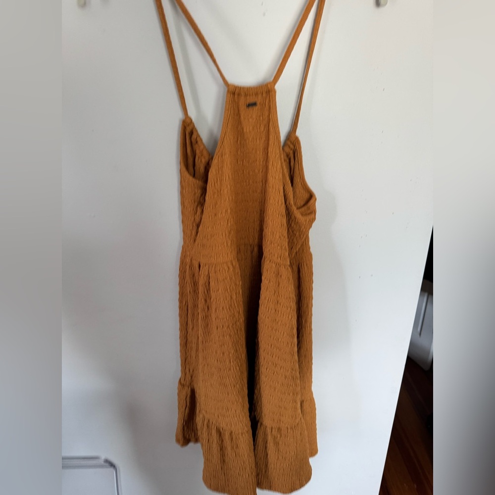 O'Neill Sage Crinkle Dress (Brown Sugar) - Picture 5 of 6